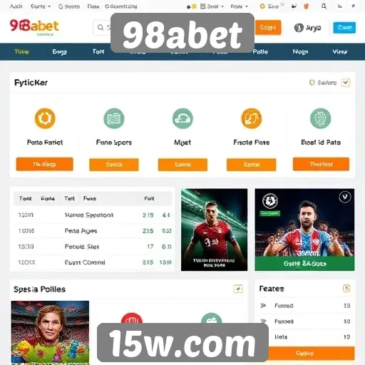 Avaliação das funcionalidades do site 98abet